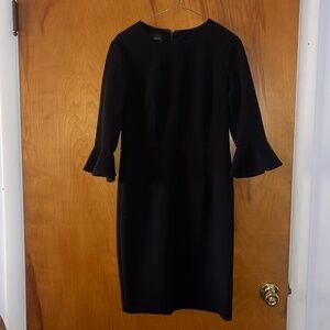 Donna Morgan Black Dress 3/4 Bell Sleeve